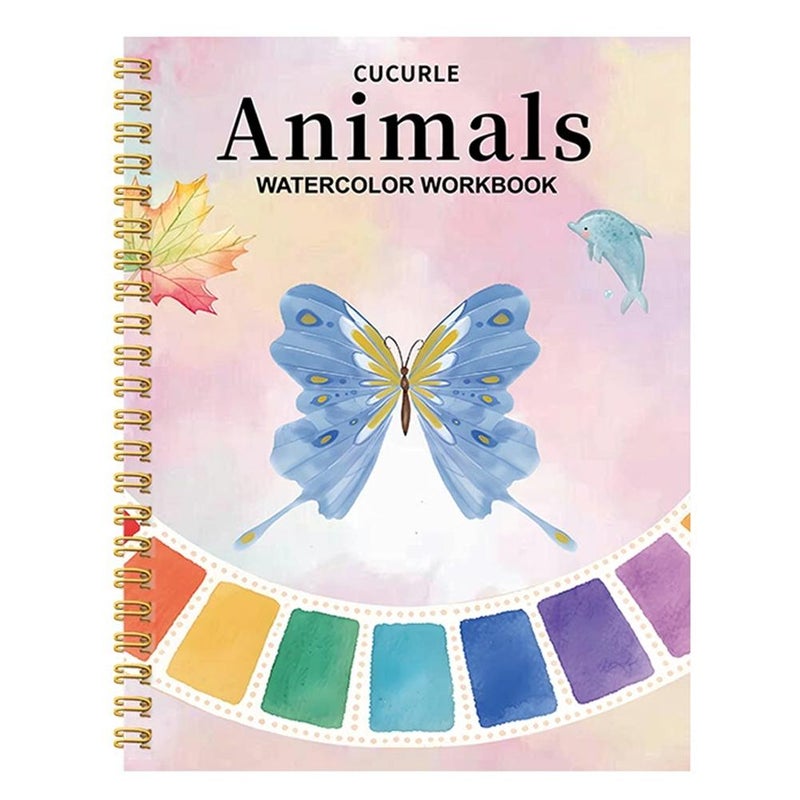 Watercolor coloring books and watercolor practice books are in stock.